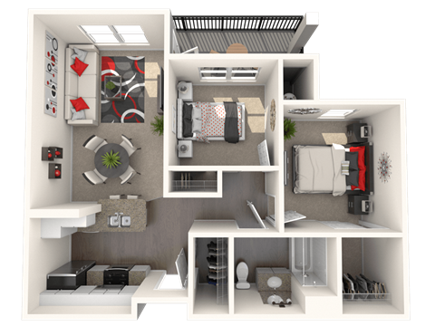 McIntosh Floor Plan at 55+ FountainGlen Temecula, California